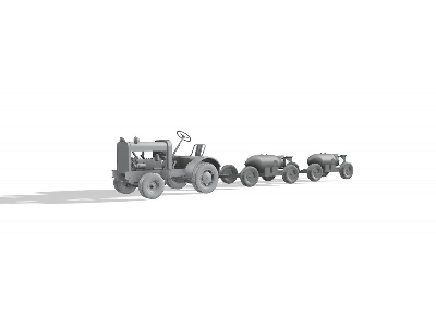 Us Tug Clarktor 6, Mill-33 With 2 Bomb Trailers Mark 2 - zdjęcie 3