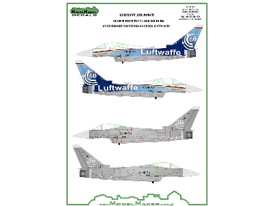 Eurofighter Typhoon 60 Years Luftwaffe Tlg 74 - zdjęcie 2