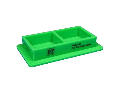 Double Plastic Holder For Gunze Bottles (Green) - zdjęcie 1