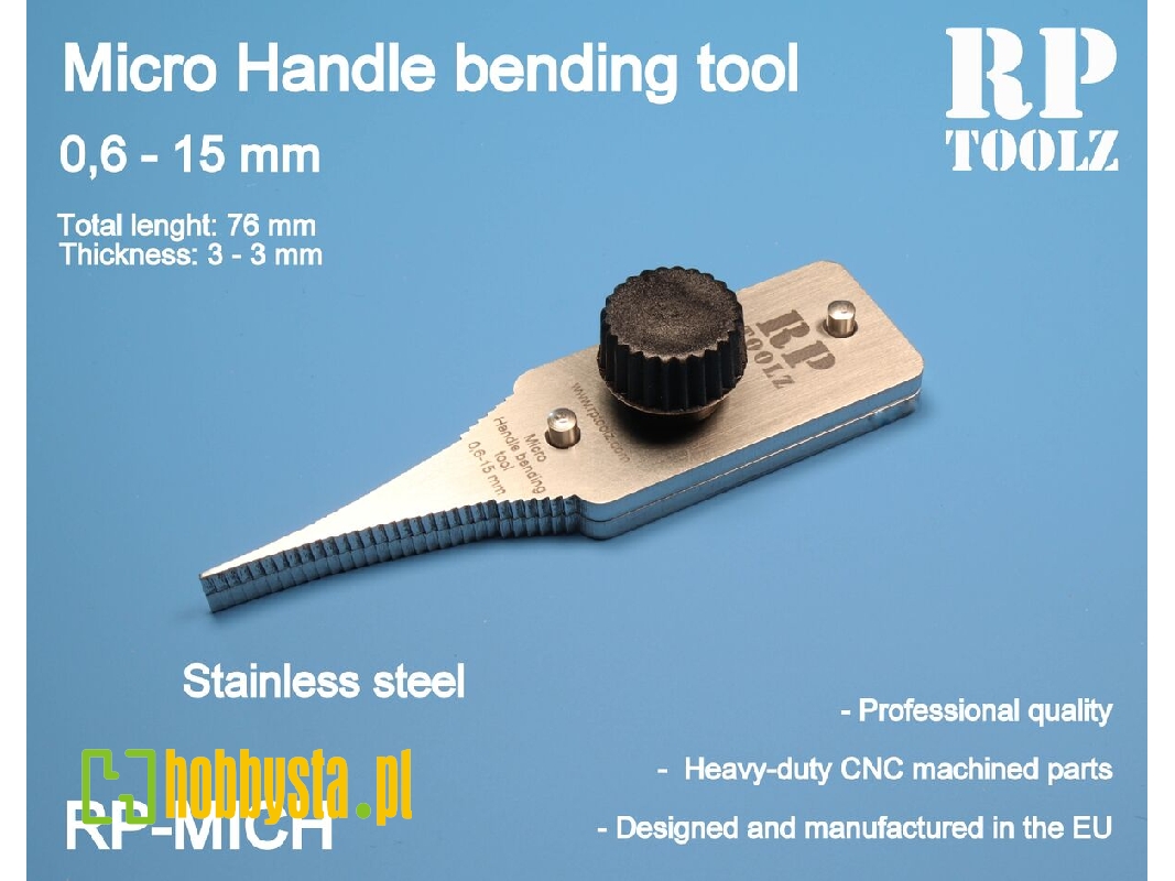 Micro Handle Bending Tool 0,6-15mm - zdjęcie 1 Micro Handle Bending Tool 0,6-15mm - zdjęcie 1