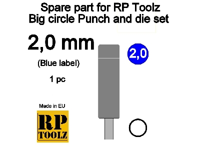 Spare Part For Rp Toolz Big Circle Punch And Die Set 2,0 - zdjęcie 1