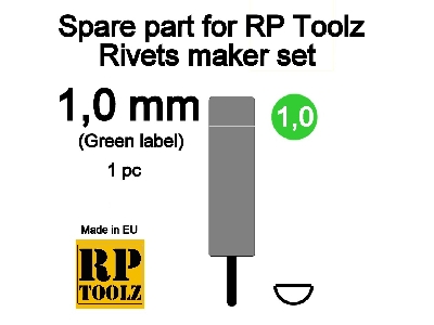 Spare Part For Rp Toolz Rivets Maker Set 1,0 - zdjęcie 1