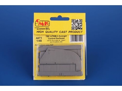 Tbf-3/Tbm-3 Avenger Control Surfaces (For Accurate M., Italeri And Academy Kits) - zdjęcie 2