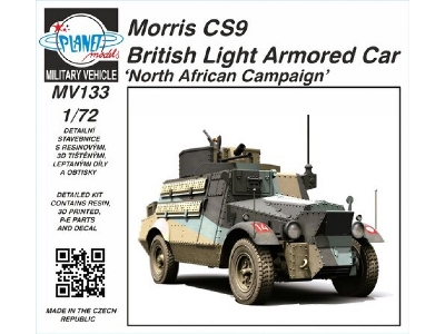 Morris Cs9 British Light Armored Car - North African Campaign - zdjęcie 1