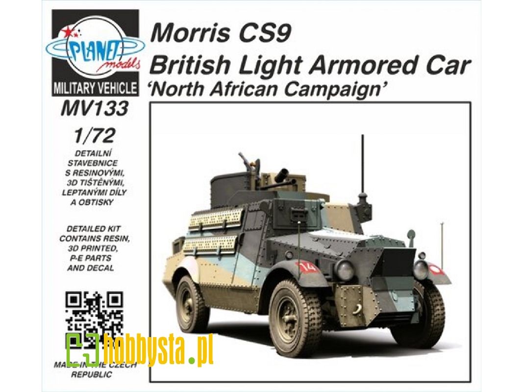 Morris Cs9 British Light Armored Car - North African Campaign - zdjęcie 1 Morris Cs9 British Light Armored Car - North African Campaign - zdjęcie 1