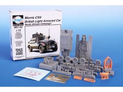 Morris Cs9 British Light Armored Car - North African Campaign - zdjęcie 3