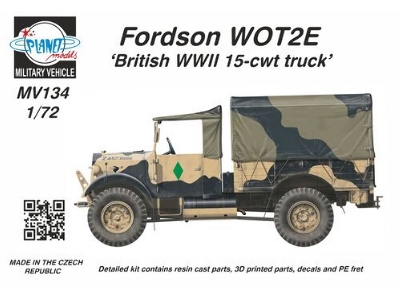Fordson Wot2e (15cwt) 'wooden Cargo Bed' - British Wwii 15-cwt Truck - zdjęcie 1