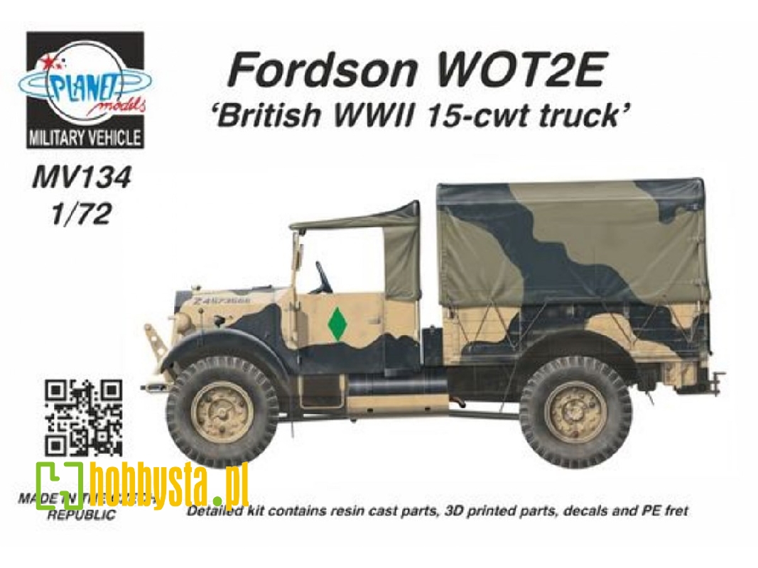 Fordson Wot2e (15cwt) 'wooden Cargo Bed' - British Wwii 15-cwt Truck - zdjęcie 1 Fordson Wot2e (15cwt) 'wooden Cargo Bed' - British Wwii 15-cwt Truck - zdjęcie 1