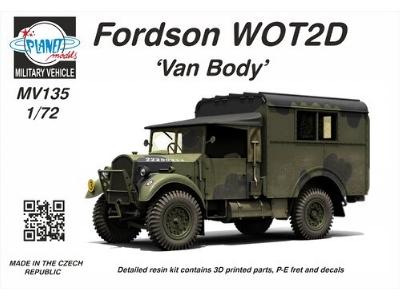 Fordson Wot2d 'van Body' - zdjęcie 1