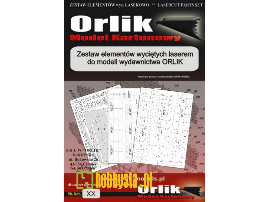 Wręgi Wycinane Laserowo Do Modelu Morane Saulnier Ms 406 - zdjęcie 1 Wręgi Wycinane Laserowo Do Modelu Morane Saulnier Ms 406 - zdjęcie 1