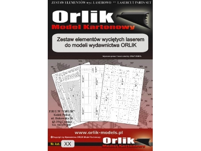 Wręgi Wycinane Laserowo Do Modelu - Hl-2 Haroldek - zdjęcie 1