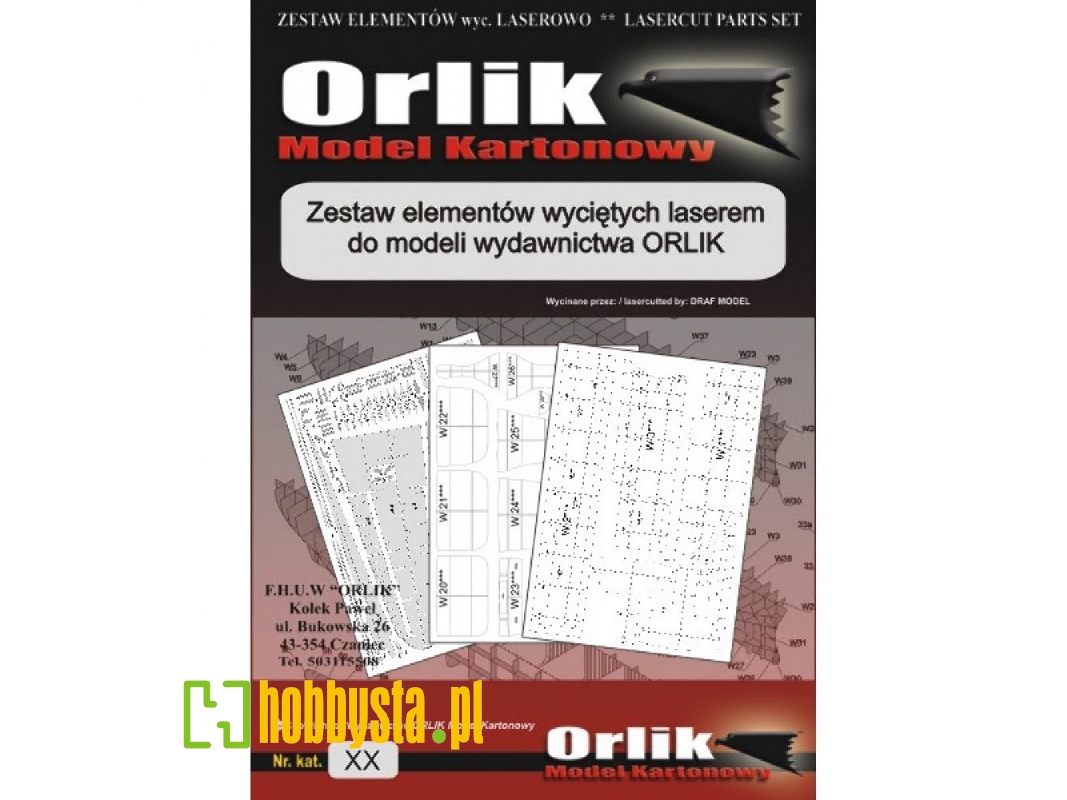 Wręgi Wycinane Laserowo Do Modelu Vk1602 Leopard - zdjęcie 1 Wręgi Wycinane Laserowo Do Modelu Vk1602 Leopard - zdjęcie 1