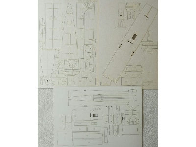 Elementy Wycinane Laserowo Do Modelu Korwety Rakietowej Pr. 21631 Bujan-m - zdjęcie 1