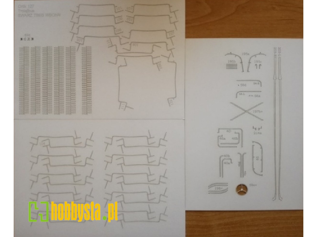 Elementy Wycinane Laserowo Do Modelu Svarz Tbes-vskhv - zdjęcie 1