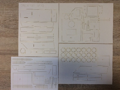 Elementy Wycinane Laserowo Do Modelu M113a-1 - zdjęcie 1