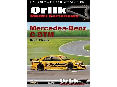Mercedes-benz C Dtm - Kurt Thiim - zdjęcie 1