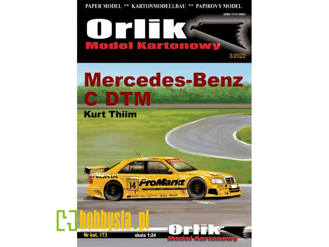 Mercedes-benz C Dtm - Kurt Thiim - zdjęcie 1 Mercedes-benz C Dtm - Kurt Thiim - zdjęcie 1