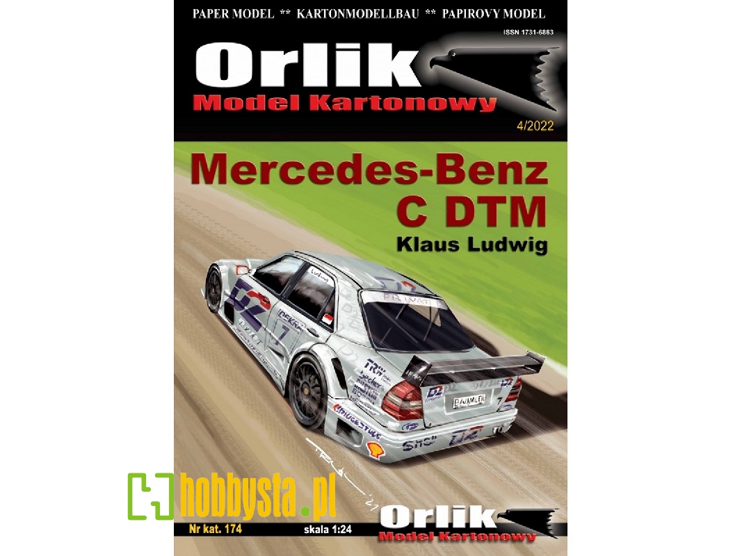 Mercedes-benz C Dtm - Klaus Ludwig - zdjęcie 1 Mercedes-benz C Dtm - Klaus Ludwig - zdjęcie 1