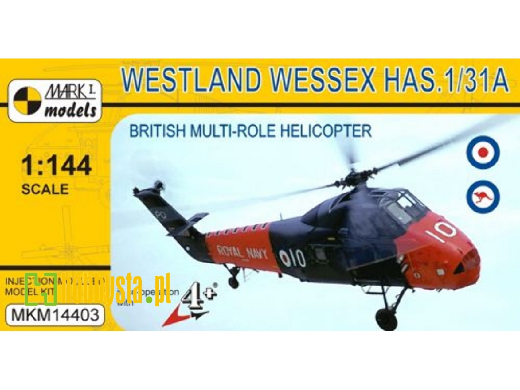 Westland Wessex Has.1/Has.31a - Royal Navy, A&aee And Royal Australian Navy - zdjęcie 1 Westland Wessex Has.1/Has.31a - Royal Navy, A&aee And Royal Australian Navy - zdjęcie 1