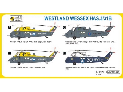 Westland Wessex Has.3/Has.31b - Royal Navy And Royal Australian Navy - zdjęcie 2