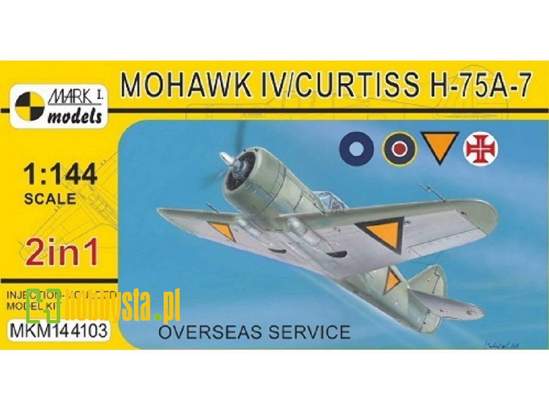 Mohawk Iv/Curtiss H-75a-7 'overseas Service' (2in1) - zdjęcie 1