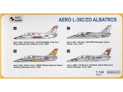 Aero L-39c / L-39zo Albatros - In Usaf, Usn & Usmc Colours - zdjęcie 2
