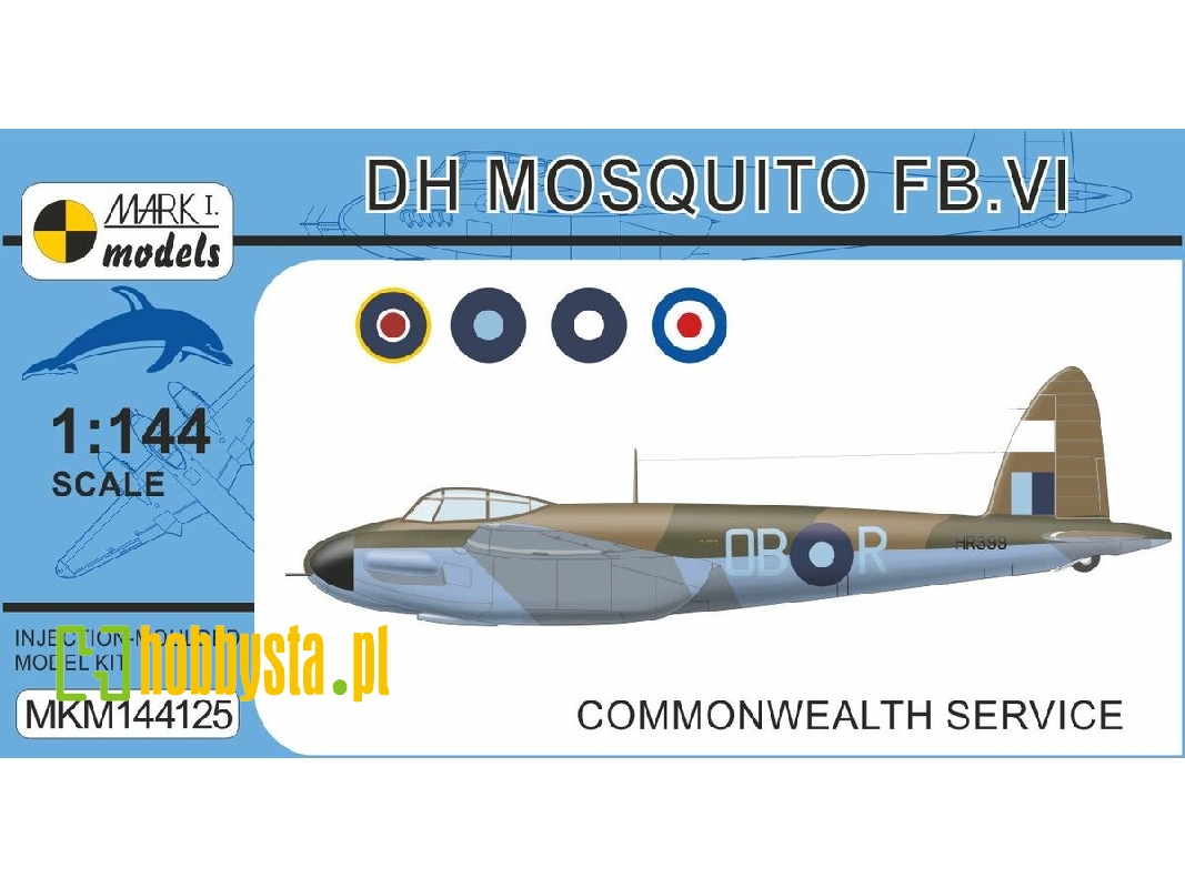 Dh Mosquito Fb.Vi 'commonwealth Service' - zdjęcie 1 Dh Mosquito Fb.Vi 'commonwealth Service' - zdjęcie 1