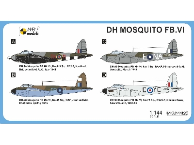 Dh Mosquito Fb.Vi 'commonwealth Service' - zdjęcie 2