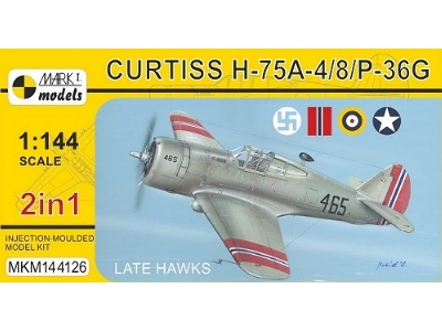 Curtiss H-75a-4/8/P-36g 'late Hawks' (2in1) - zdjęcie 1