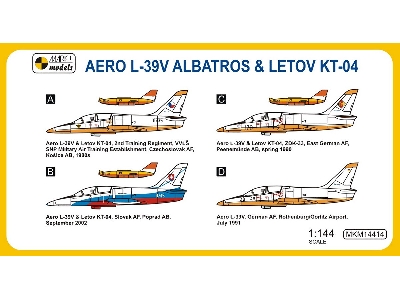 Aero L-39 V Albatros Target-tug And Letov Kt-04 Drone - Czaf, Slovak Af, E. & W. Germany Air Force - zdjęcie 2
