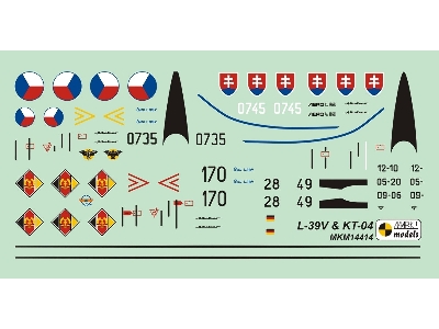 Aero L-39 V Albatros Target-tug And Letov Kt-04 Drone - Czaf, Slovak Af, E. & W. Germany Air Force - zdjęcie 3
