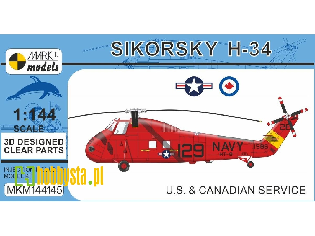 Sikorsky H-34 'us & Canadian Service' - zdjęcie 1 Sikorsky H-34 'us & Canadian Service' - zdjęcie 1