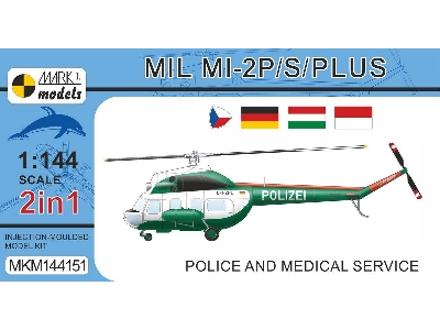 Mil Mi-2p/S/Plus 'police And Medical Service' - zdjęcie 1
