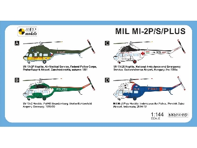 Mil Mi-2p/S/Plus 'police And Medical Service' - zdjęcie 2