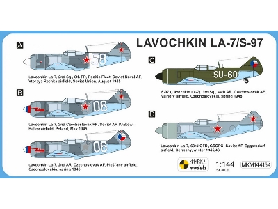Lavochkin La-7 Post-war Service - zdjęcie 2