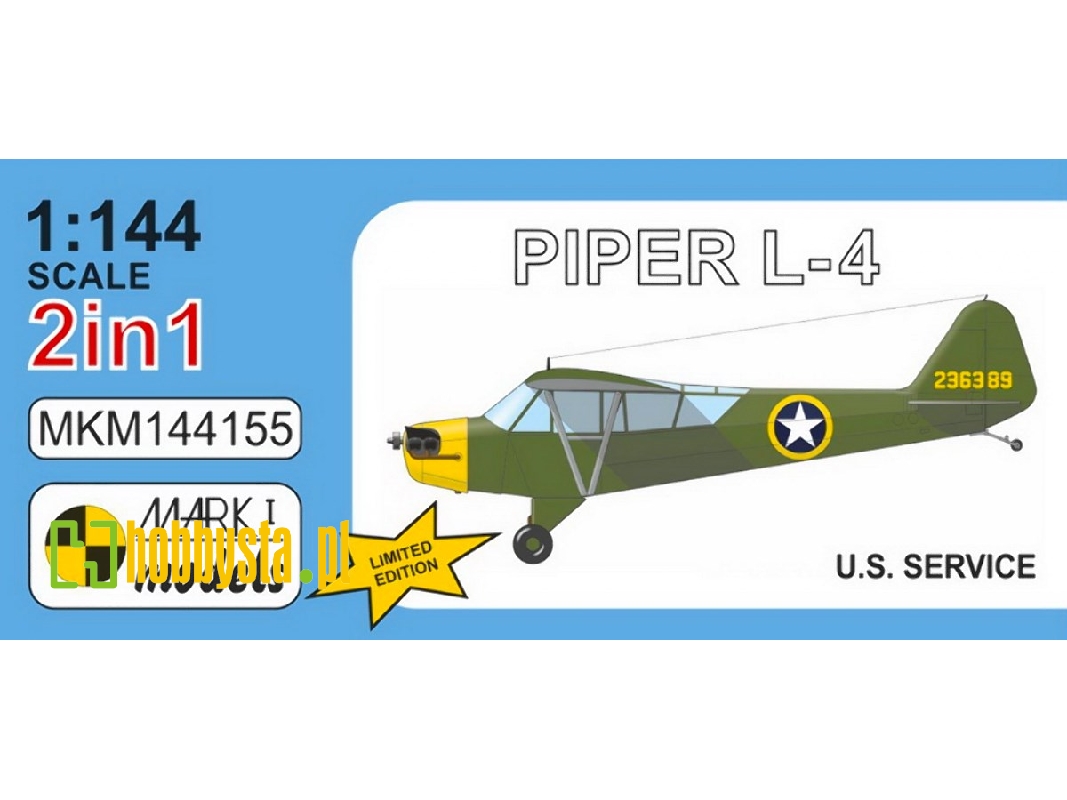 Piper L-4 Grasshopper Us Service - zdjęcie 1 Piper L-4 Grasshopper Us Service - zdjęcie 1