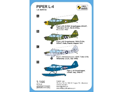 Piper L-4 Grasshopper Us Service - zdjęcie 2