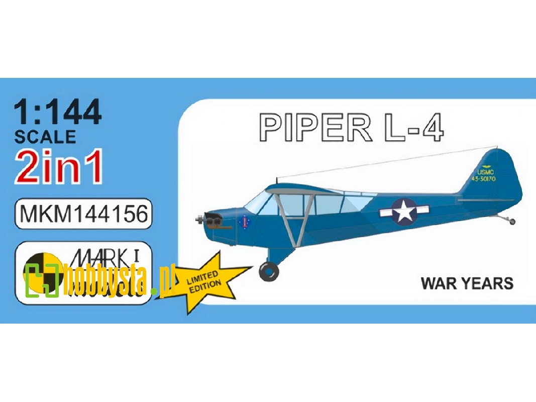 Piper L-4 Grasshopper War Years - zdjęcie 1 Piper L-4 Grasshopper War Years - zdjęcie 1