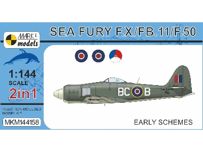 Hawker Sea Fury F.X/Fb.11 'early Schemes' - zdjęcie 1