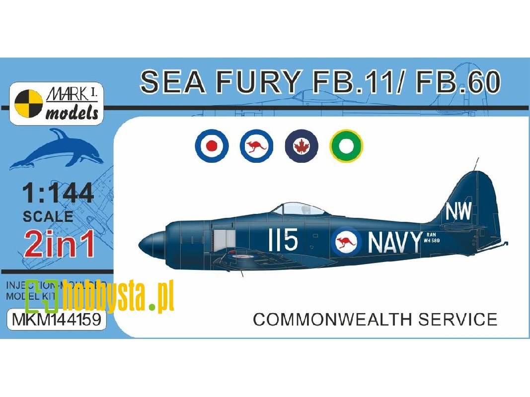 Hawker Sea Fury Fb.11 'commonwealth Service' - zdjęcie 1 Hawker Sea Fury Fb.11 'commonwealth Service' - zdjęcie 1