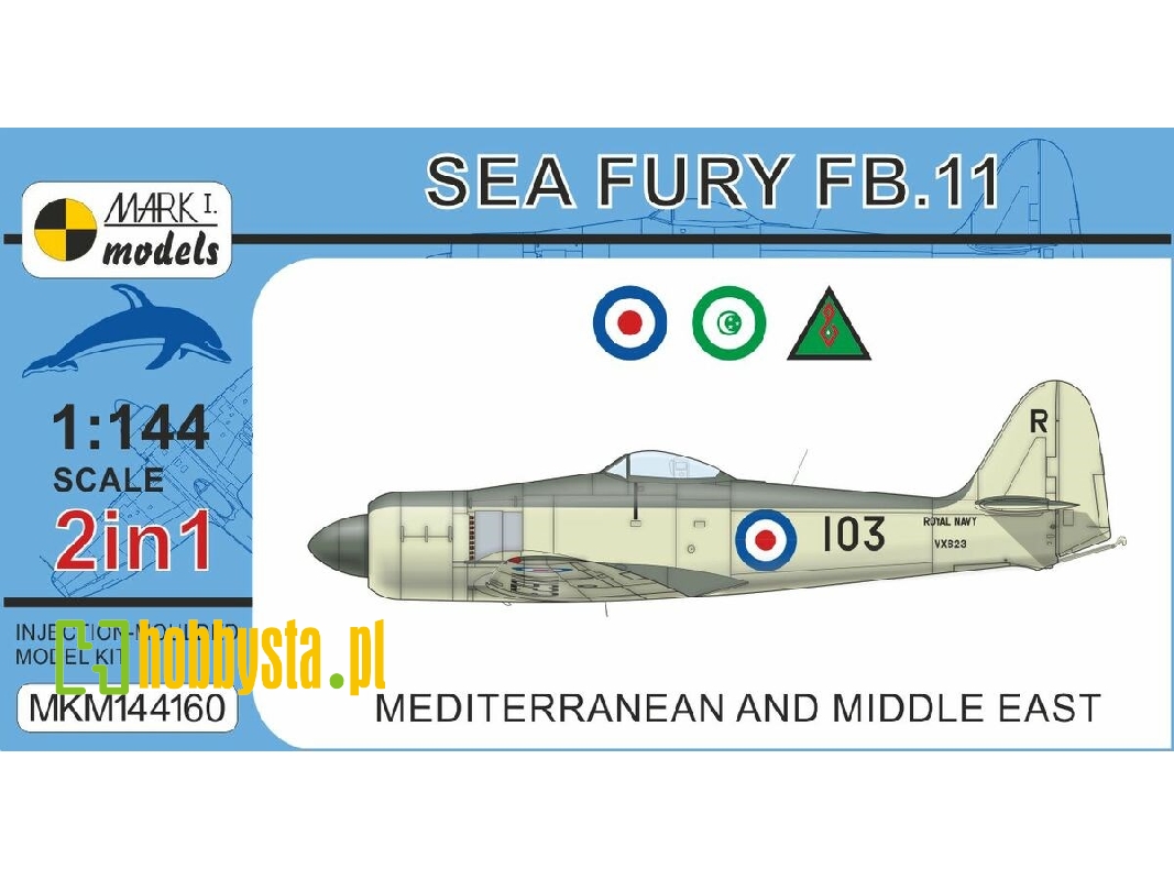 Hawker Sea Fury Fb.11 'mediterranean & Middle East' - zdjęcie 1 Hawker Sea Fury Fb.11 'mediterranean & Middle East' - zdjęcie 1
