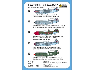 Lavochkin La-7 (S-97) In Czechoslovak Service - zdjęcie 2