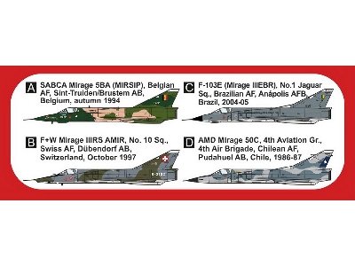 Mirage Iiirs/Iiiebr/5ba/50c "canards" - zdjęcie 2