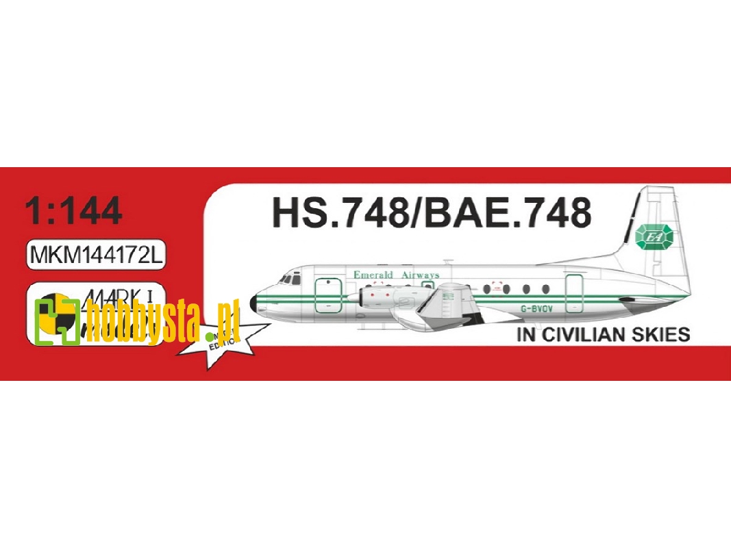 Hs.748/Bae.748 In Civilian Skies - zdjęcie 1 Hs.748/Bae.748 In Civilian Skies - zdjęcie 1