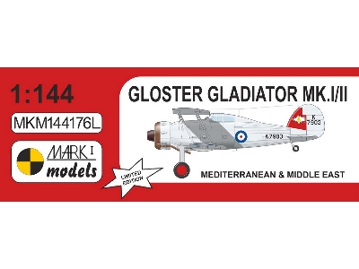 Gloster Gladiator Mk.I/Ii Mediterranean And Middle East - zdjęcie 1