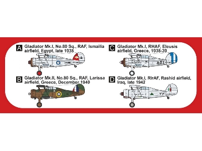 Gloster Gladiator Mk.I/Ii Mediterranean And Middle East - zdjęcie 2