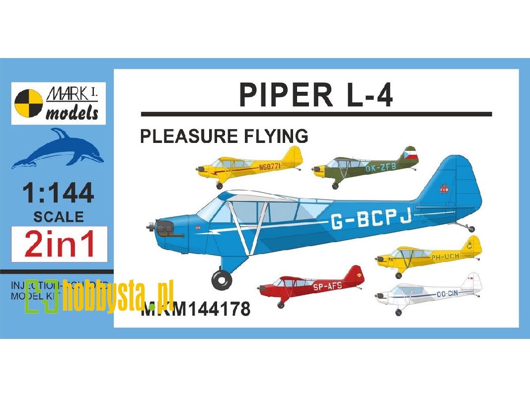 Piper L-4 'plaesure Flying' (2 In 1) - zdjęcie 1 Piper L-4 'plaesure Flying' (2 In 1) - zdjęcie 1
