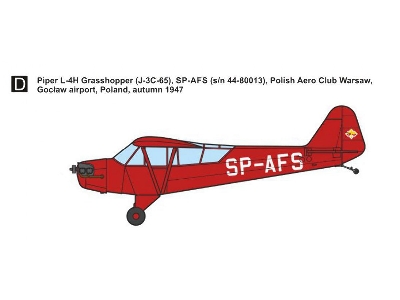 Piper L-4 'plaesure Flying' (2 In 1) - zdjęcie 5
