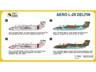 Aero L-29 Delfin - Warsaw Pact Trainer (2in1 Kit) - zdjęcie 3
