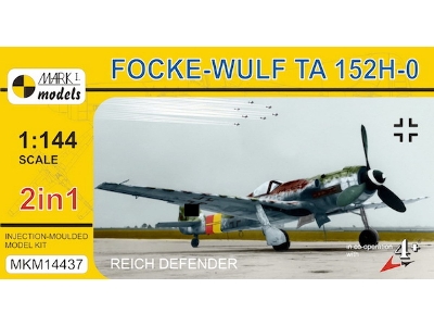 Focke-wulf Ta-152 H-0 'reich Defender' (2in1 Kit) - zdjęcie 1